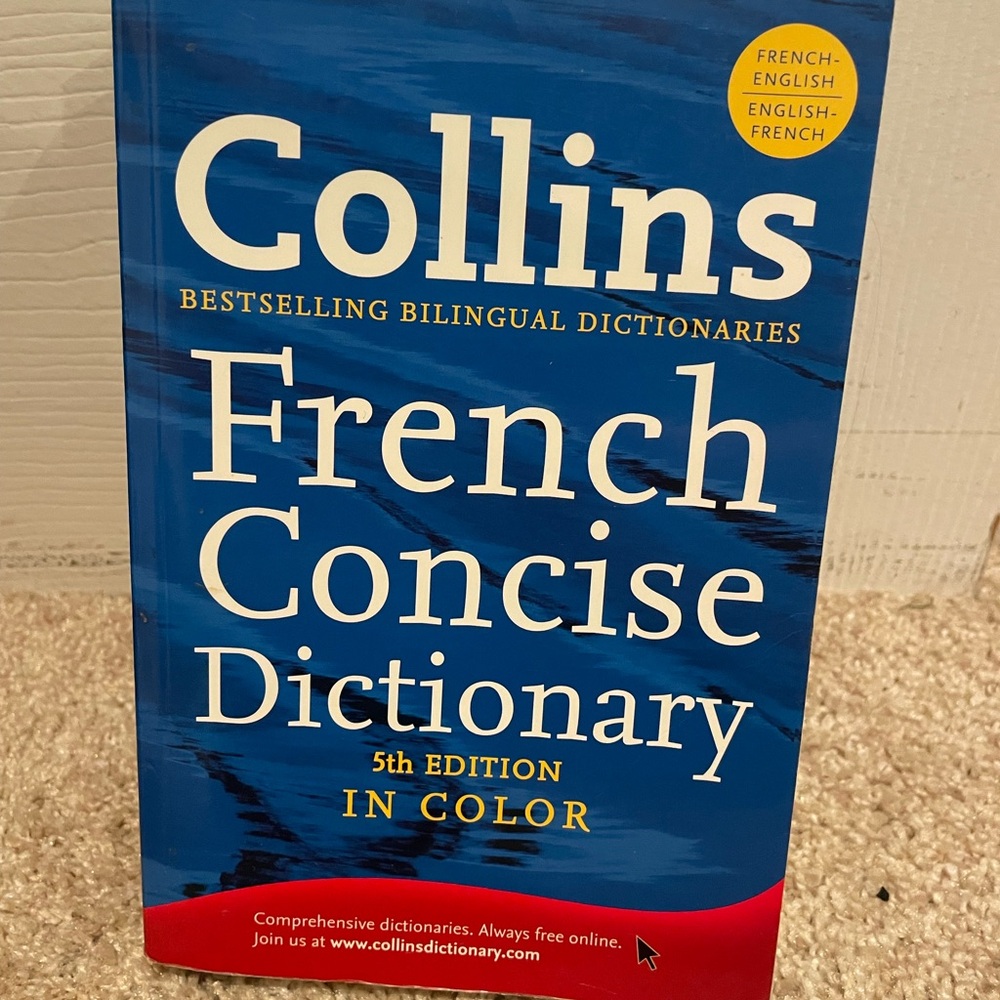 Collins French Concise Dictionary 5th Edition
